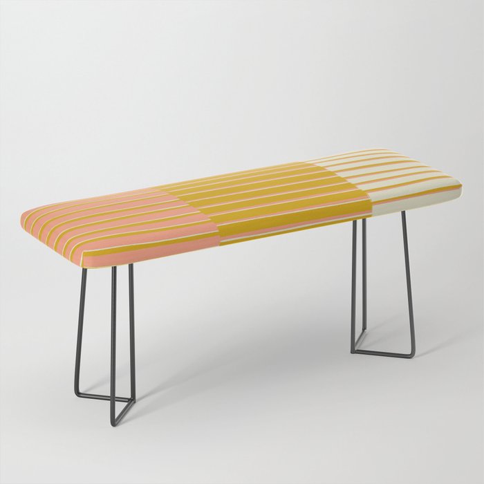 Peach, Tulip & Cream | PATTERN 09: The Retro Edition Bench Gallery Image 1