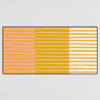 Peach, Tulip & Cream | PATTERN 09: The Retro Edition Desk Mat Gallery Image 3