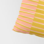 Peach, Tulip & Cream | PATTERN 09: The Retro Edition Pillow Sham Gallery Image 4