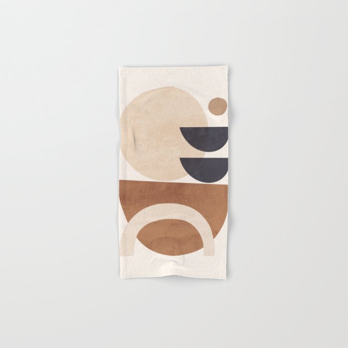 Abstract Minimal Shapes 33 Bath Towel Gallery Image 1