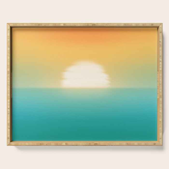 Into the horizon Serving Tray Gallery Image 1