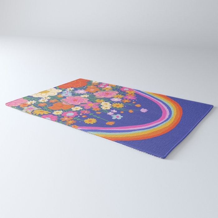 Rainbow meadow Rug Gallery Image 3