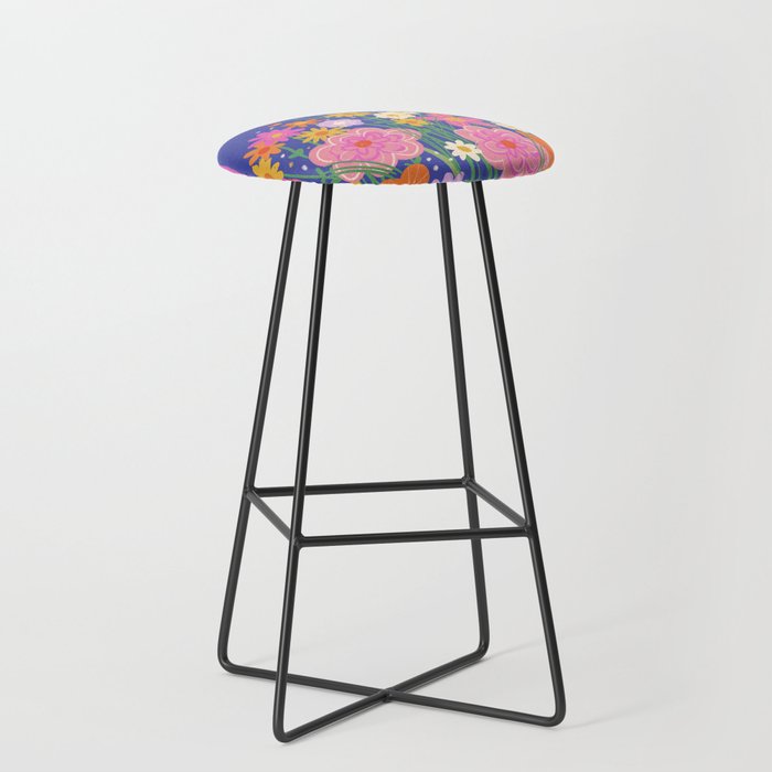 Rainbow meadow Stool Gallery Image 1