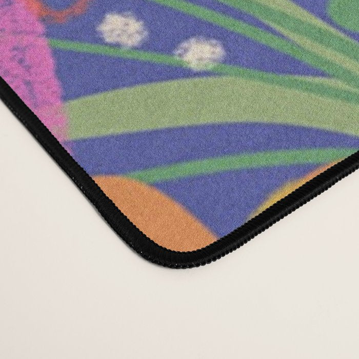 Rainbow meadow Desk Mat Gallery Image 4