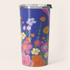 Rainbow meadow Travel Mug Gallery Image 2