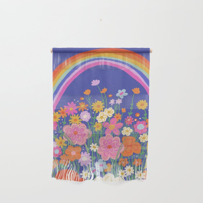 Rainbow meadow Wall Hanging Gallery Image 1