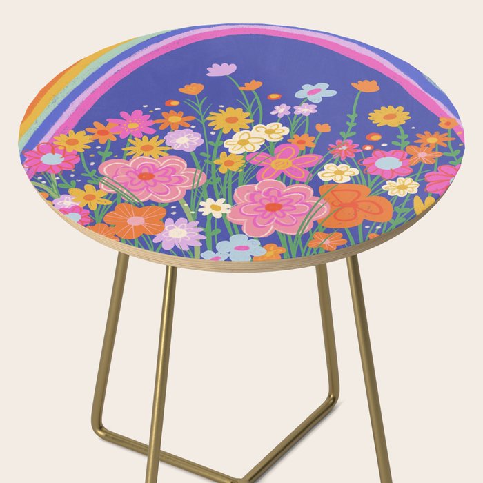 Rainbow meadow Side Table Gallery Image 2