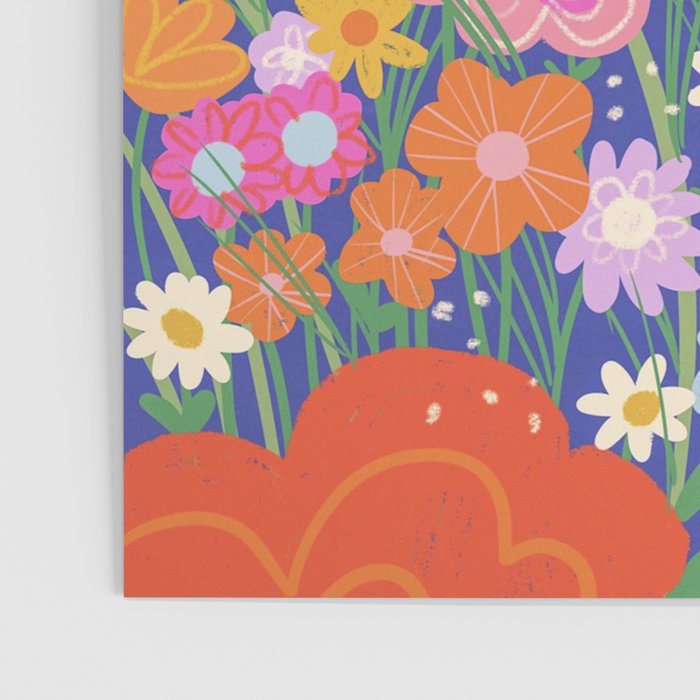 Rainbow meadow Poster Gallery Image 3