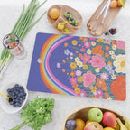 Rainbow meadow Cutting Board Gallery Image 2