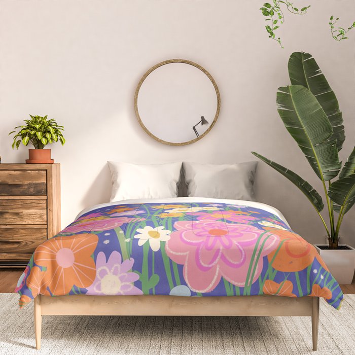 Rainbow meadow Comforter Gallery Image 3