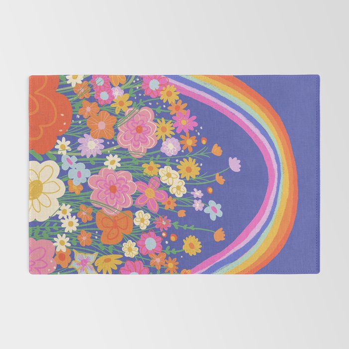 Rainbow meadow Rug Gallery Image 2