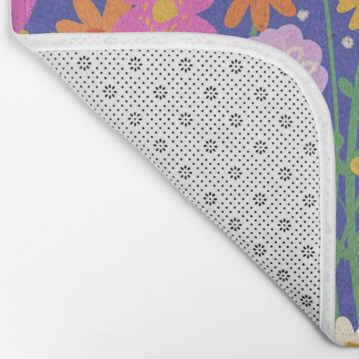 Rainbow meadow Bath Mat Gallery Image 2