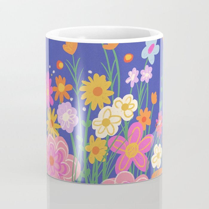 Rainbow meadow Coffee Mug Gallery Image 4