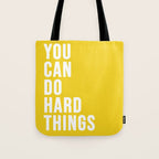 You Can Do Hard Things Tote Bag Gallery Image 1