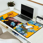 Blooming in Flight 1 Desk Mat Gallery Image 2