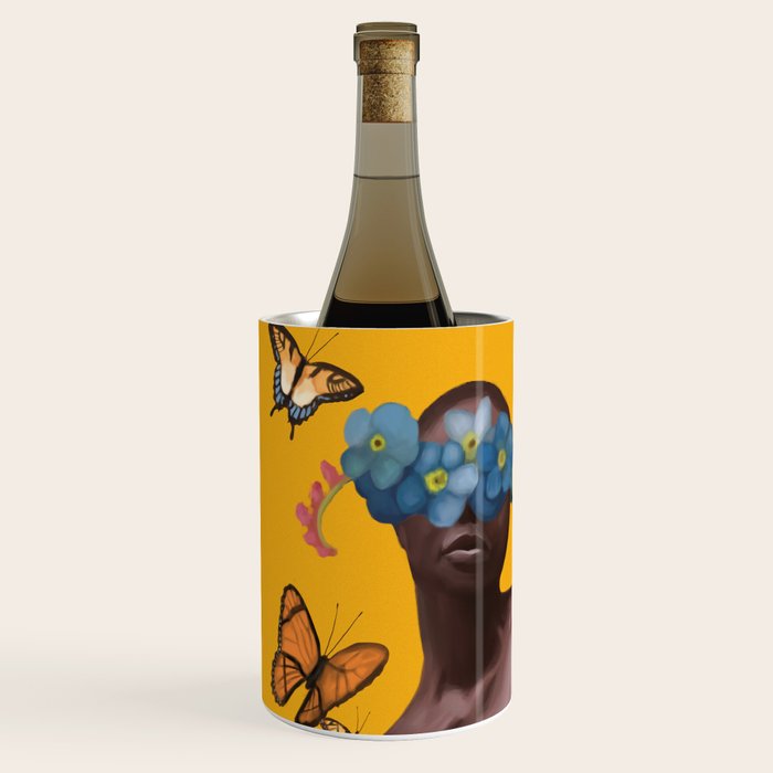 Blooming in Flight 1 Wine Chiller Gallery Image 2