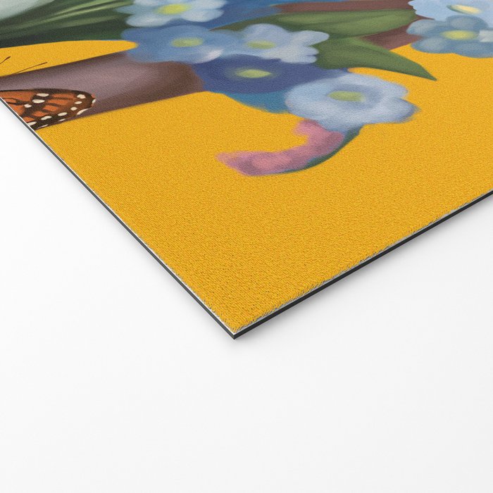 Blooming in Flight 1 Welcome Mat Gallery Image 2