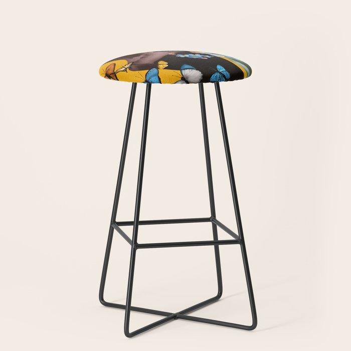 Blooming in Flight 1 Stool Gallery Image 1