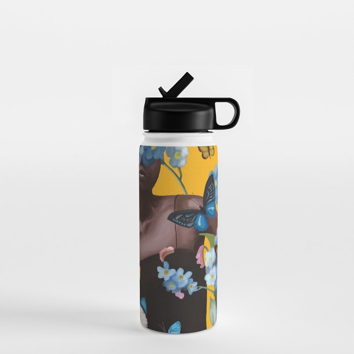 Blooming in Flight 1 Water Bottle Gallery Image 1