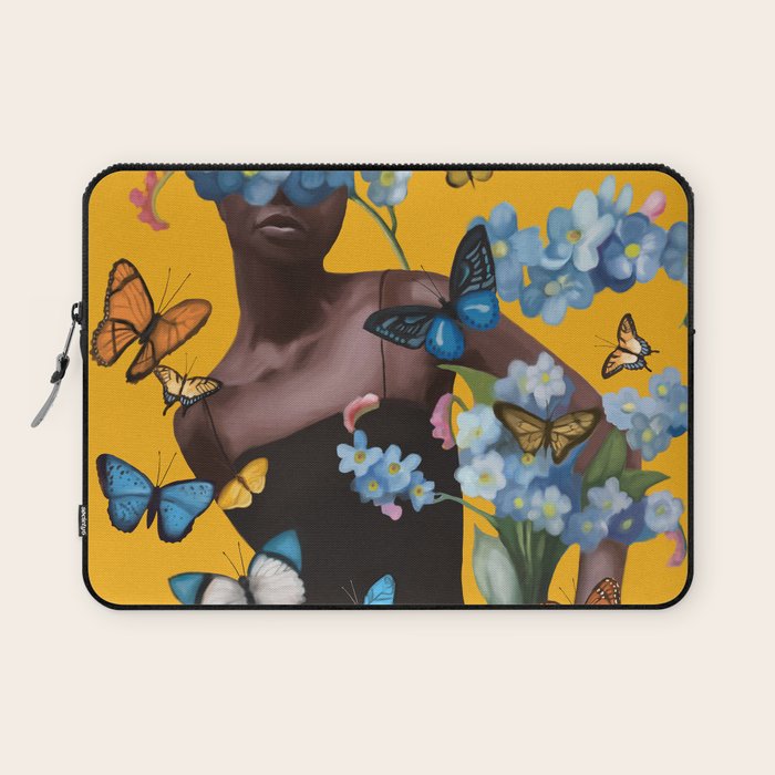 Blooming in Flight 1 Laptop Sleeve Gallery Image 1