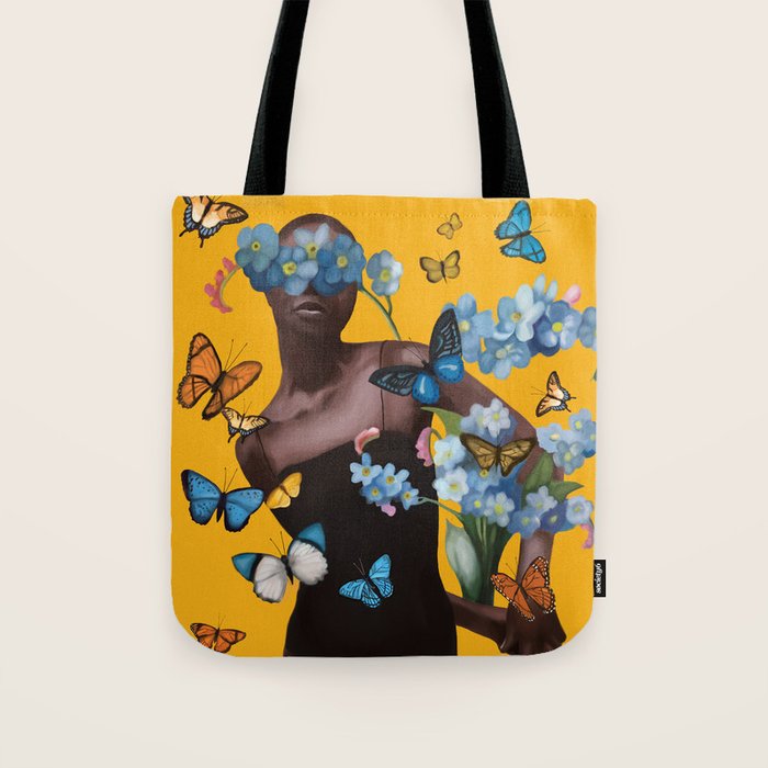 Blooming in Flight 1 Tote Bag Gallery Image 1