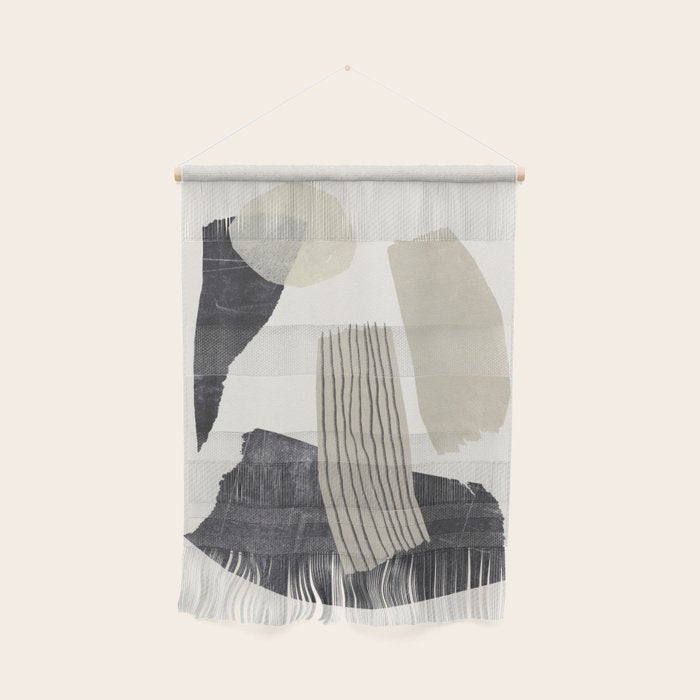 Monochrome Shapes #2 Wall Hanging Gallery Image 1