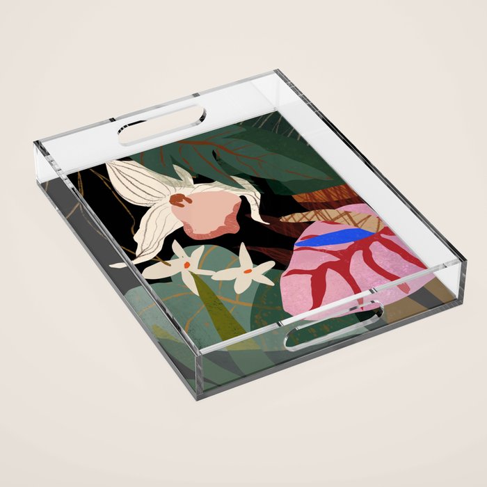 Orchid Acrylic Tray Gallery Image 1