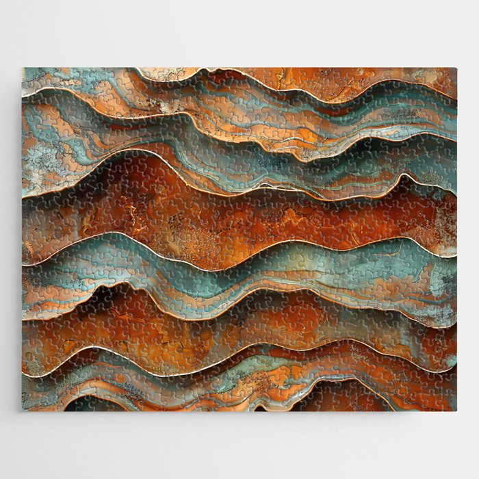 Rustique Orbita Abstract Jigsaw Puzzle Gallery Image 1