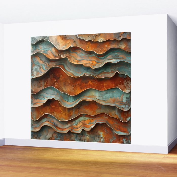 Rustique Orbita Abstract Wall Mural Gallery Image 2