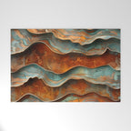 Rustique Orbita Abstract Welcome Mat Gallery Image 1