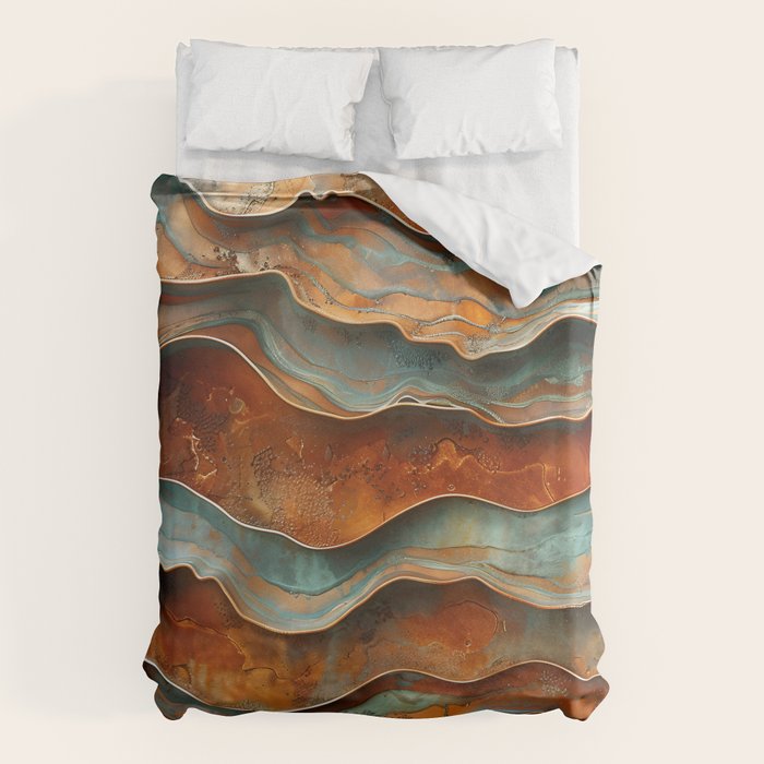 Rustique Orbita Abstract Duvet Cover Gallery Image 1