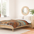 Rustique Orbita Abstract Duvet Cover Gallery Image 2