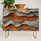 Rustique Orbita Abstract Credenza Gallery Image 1