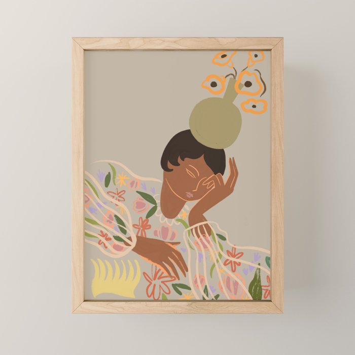 The Overthinker Mini Art Print Gallery Image 1