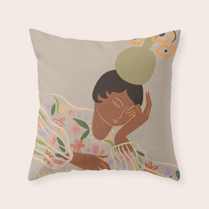The OverThinker Throw Pillow Gallery Image 6