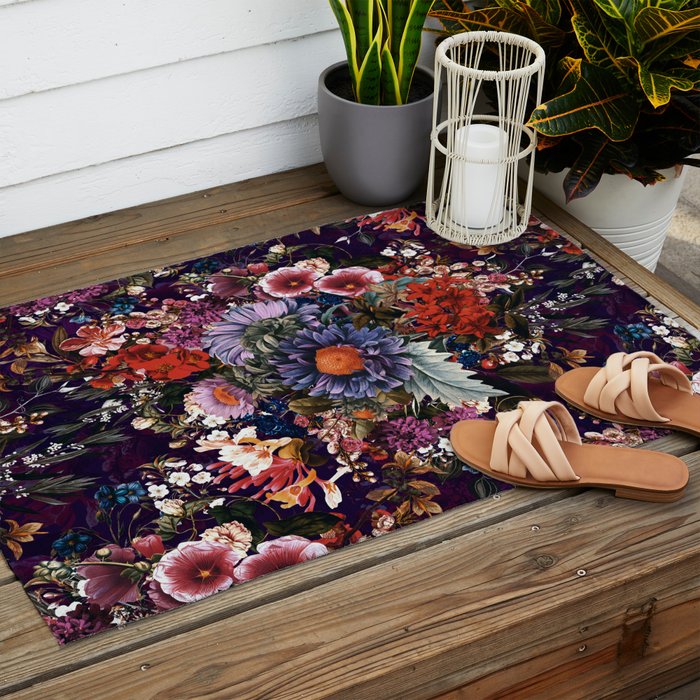 EXOTIC GARDEN - NIGHT XXIII Outdoor Rug Gallery Image 2