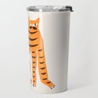 Pop Cats 01: Modern Pop Art Travel Mug Gallery Image 2