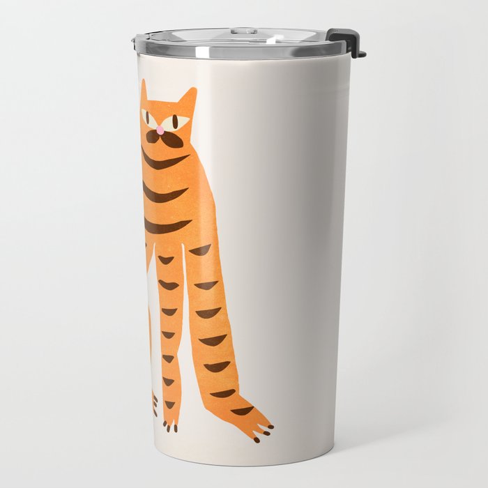 Pop Cats 01: Modern Pop Art Travel Mug Gallery Image 2