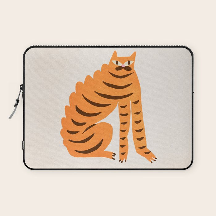 Pop Cats 01: Modern Pop Art Laptop Sleeve Gallery Image 1