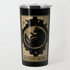 The New Moon - Dark Background Travel Mug Gallery Image 1