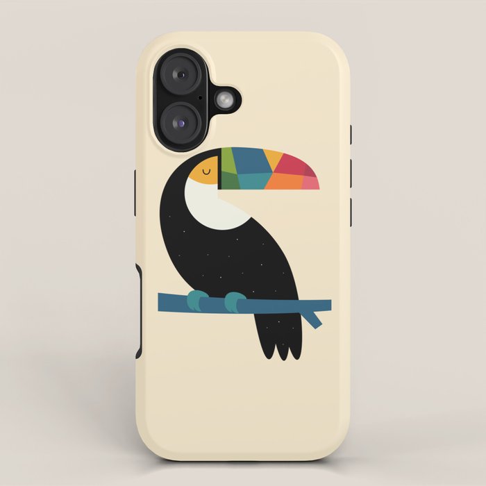 Rainbow Toucan iPhone Case Gallery Image 1