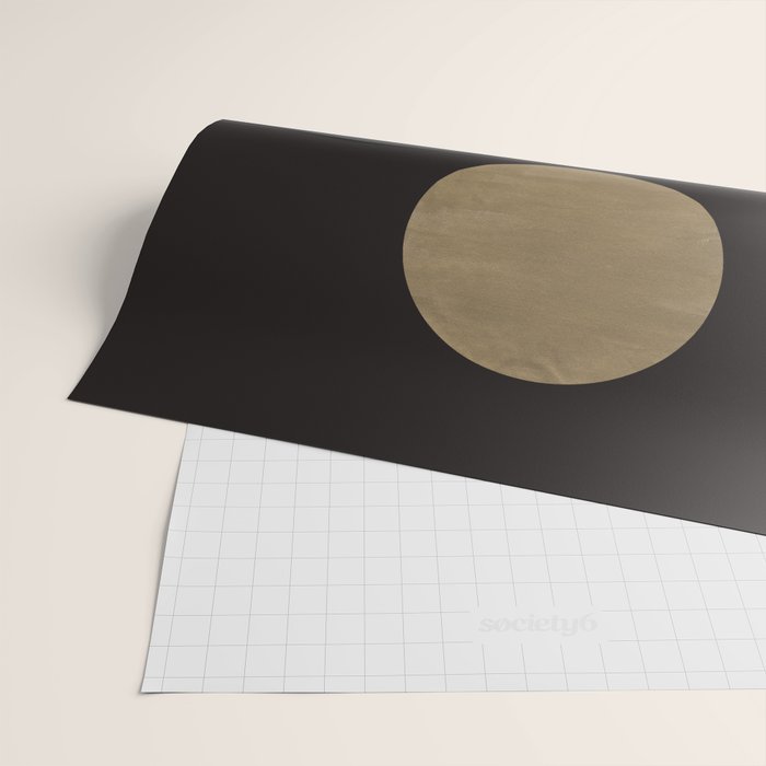 Golden moon phases  Wrapping Paper Gallery Image 2