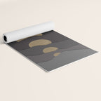 Golden moon phases  Yoga Mat Gallery Image 2