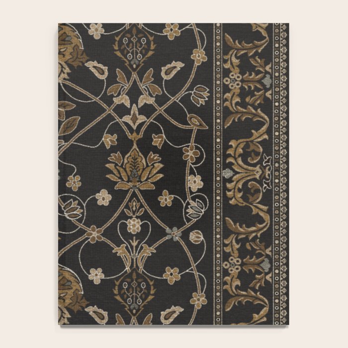 Antique Oriental Persian Floral by William Morris Notebook Gallery Image 4