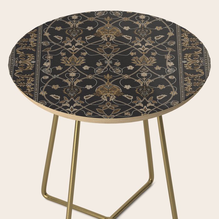 Antique Oriental Persian Floral by William Morris Side Table Gallery Image 2