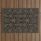 Antique Oriental Persian Floral by William Morris Outdoor Rug Gallery Image 1