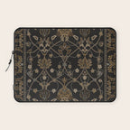 Antique Oriental Persian Floral by William Morris Laptop Sleeve Gallery Image 1