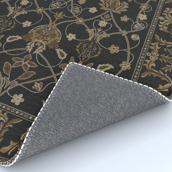 Antique Oriental Persian Floral by William Morris Rug Gallery Image 4