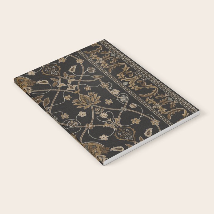 Antique Oriental Persian Floral by William Morris Notebook Gallery Image 2