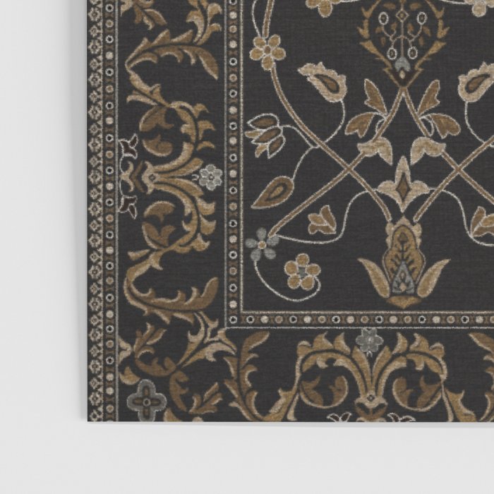 Antique Oriental Persian Floral by William Morris Poster Gallery Image 3